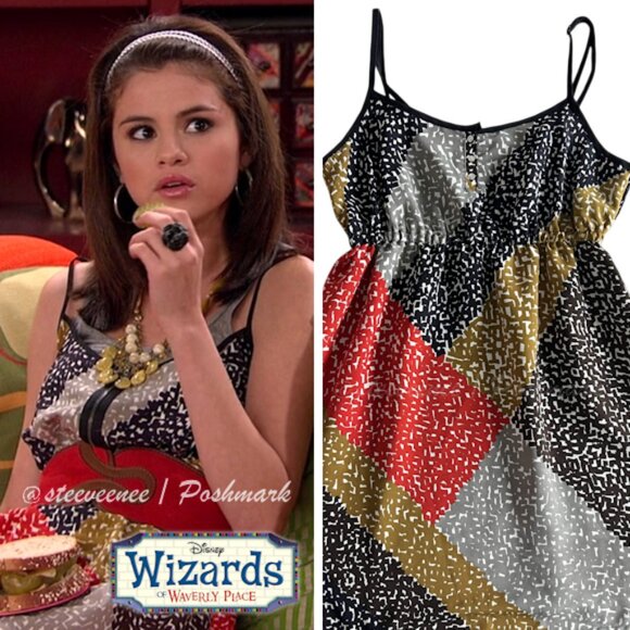 Kimchi Blue Geo Printed Dress ALT ASO Alex Russo - Picture 1 of 8